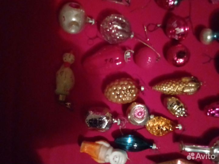 Елочные игрушки СССР