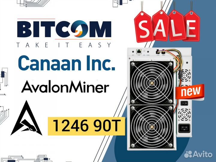 Avalon 1246 90 Th/s Canaan