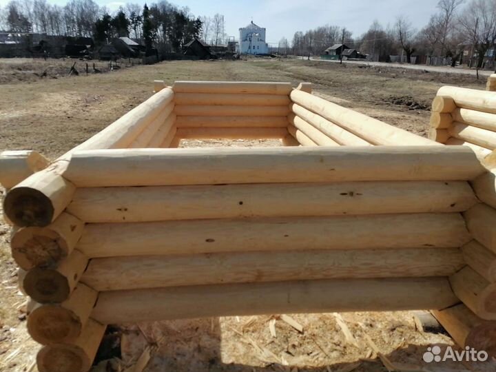 Сруб бани на заказ