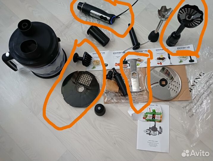Насадки к блендеру Polaris PHB 1232AL cube
