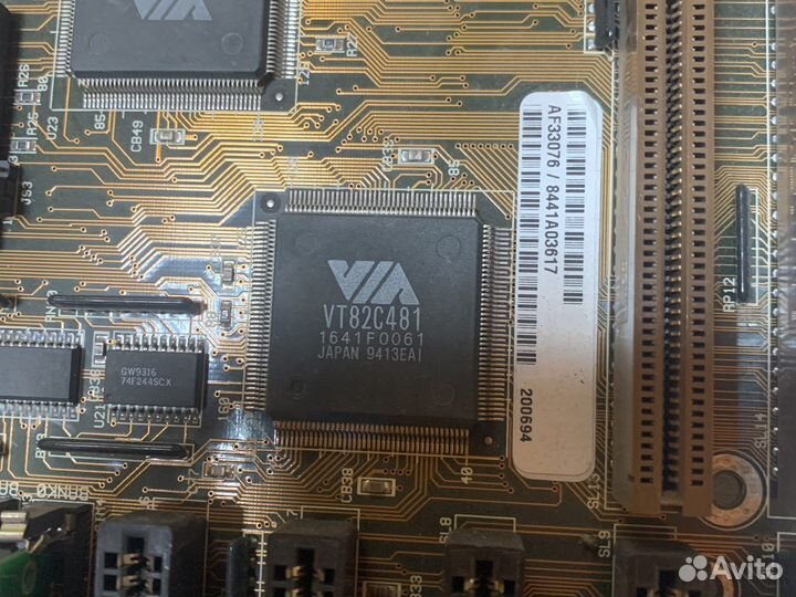 Материнская плата ретро socket 2