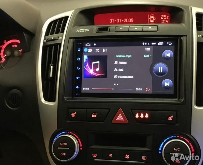 Магнитола Kia Ceed 10-12 IPS WiFi