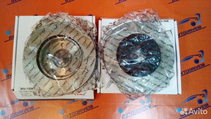 Диски тормозные передние задние lancer 10