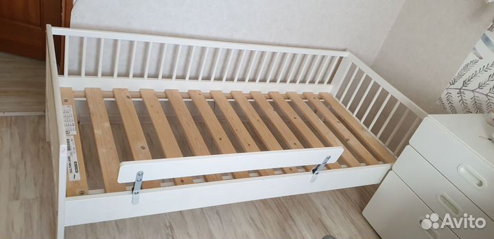 Детская кровать IKEA с матрасом