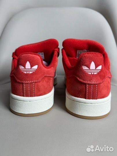 Adidas campus 00s женские красные