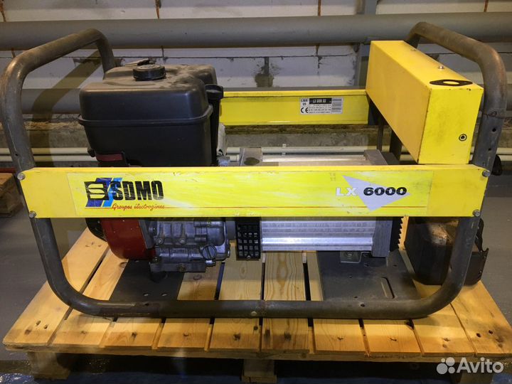 Генератор бензиновый sdmo LX 6000 Франция