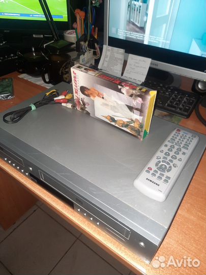 Комбо DVD VHS Samsung V5500(бу.пр во Китай