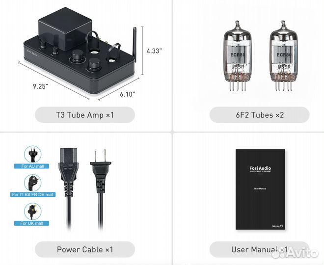 Усилитель Fosi audio T3