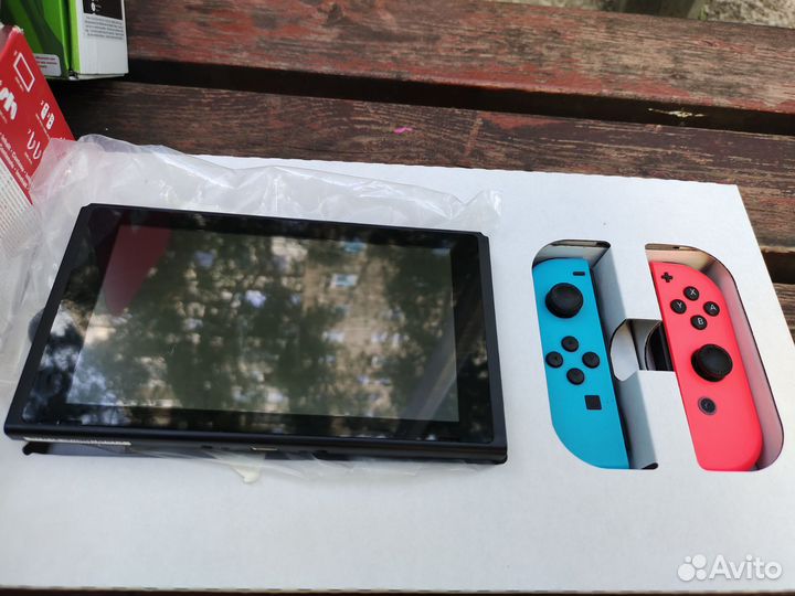 Nintendo switch бу в хорошем состоянии