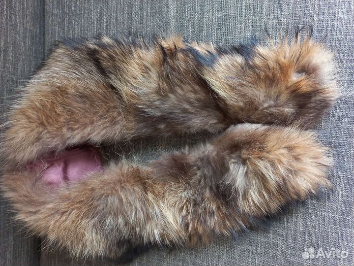 Меховой воротник песец