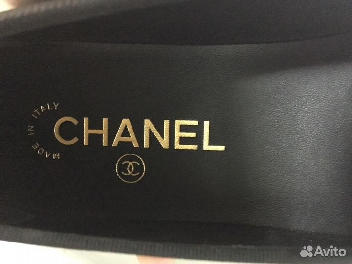 Лоферы Chanel серые