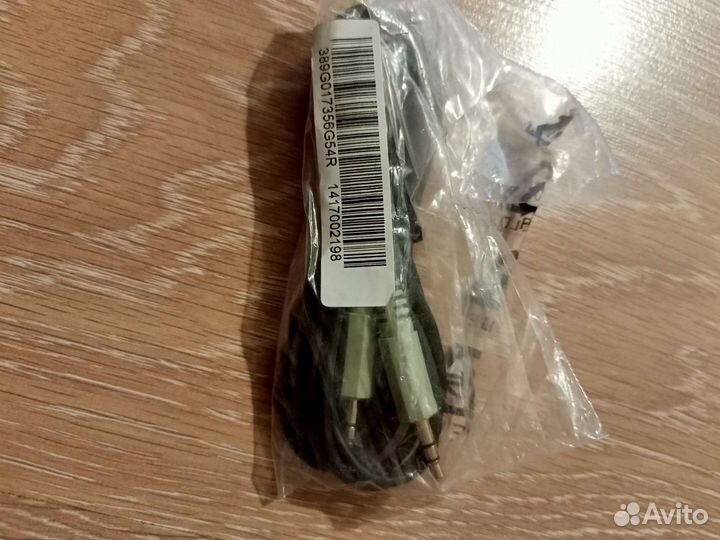 Ауди-разьем AUX. Джек 3,5. Новый