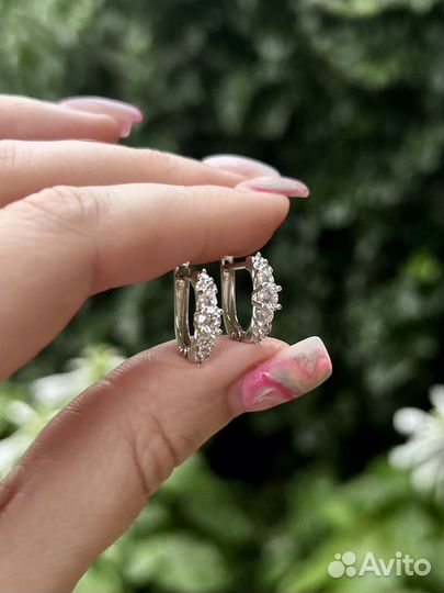 Серьги серебро 925