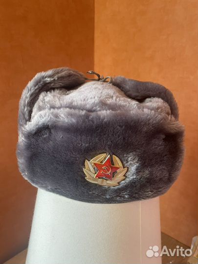 Мужская шапка ушанка