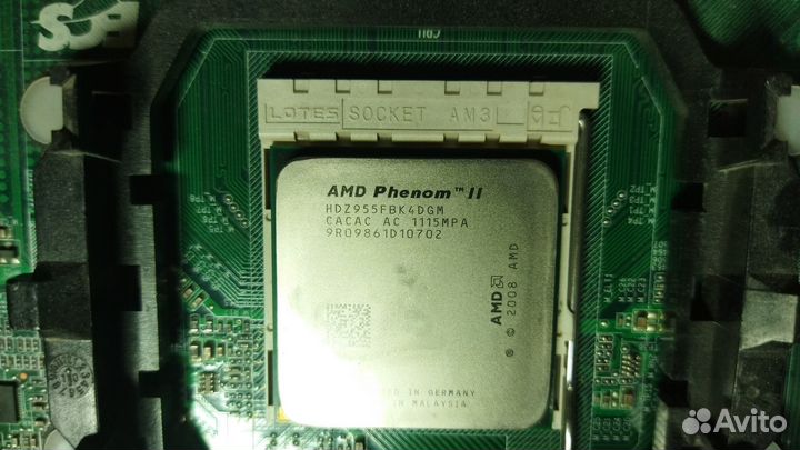 AMD Phenom II X4 955, (Сокет AM3, 4 ядра)