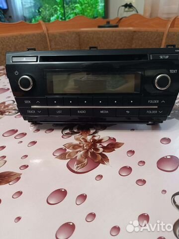 Штатная магнитола на toyota corolla 2013 г.в