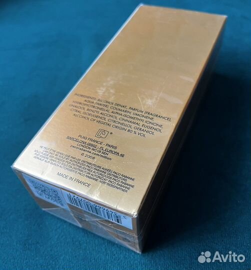 Туалетная вода Paco Rabanne 1 million