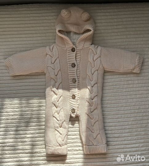 Комбинезон вязаный детский