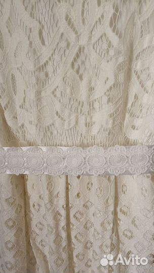 Платье белое женское