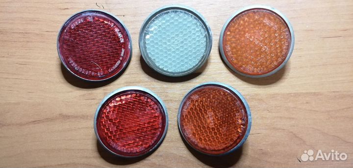 Светоотражатели для велосипеда СССР