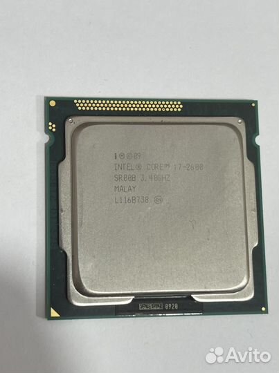 Процессор Intel Core i7-2600 8 мб кэш-памяти, такт