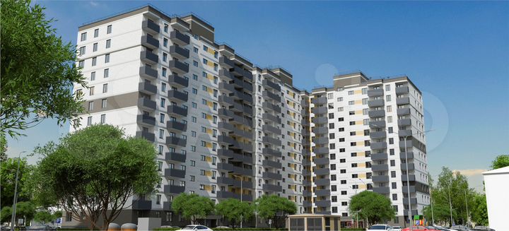 1-к. квартира, 37,6 м², 7/13 эт.