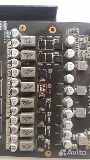 Видеокарта r9 290x на запчасти