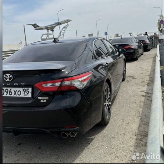 Чёрные стёкла на camry +рассрочка