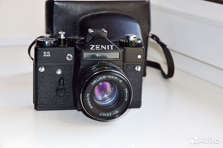 Зенит-11 Экспорт зеркалка из СССР Гелиос 44М-4