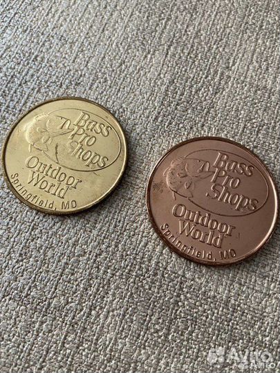 Сувенирные монеты сша/Bass Pro Shop
