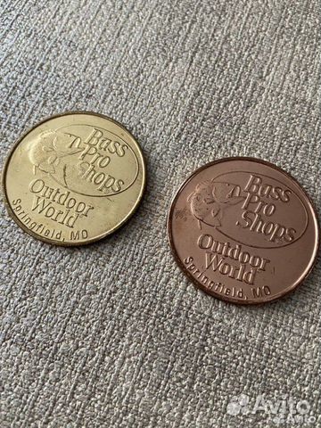 Сувенирные монеты сша/Bass Pro Shop
