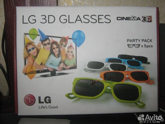Стереоочки для телевизоров LG