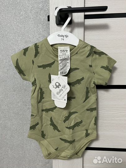 Боди для мальчика 74