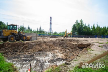Ход строительства ЖК «Живи! В Рыбацком» 3 квартал 2021