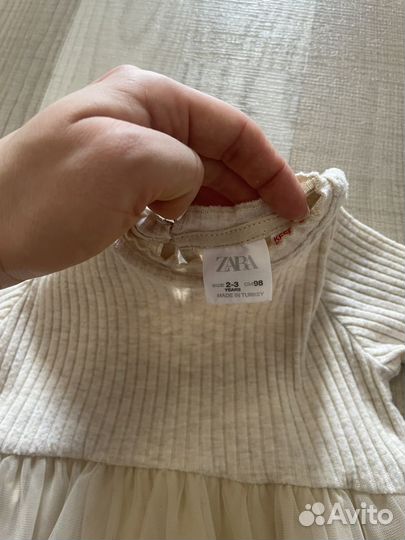 Платье Zara на 2-3 года