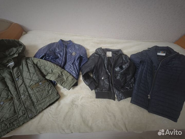 Куртки пакетом на мальчика 134