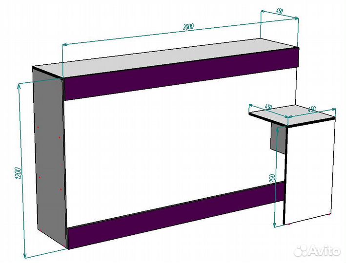 Стеллажи торговые Нордика