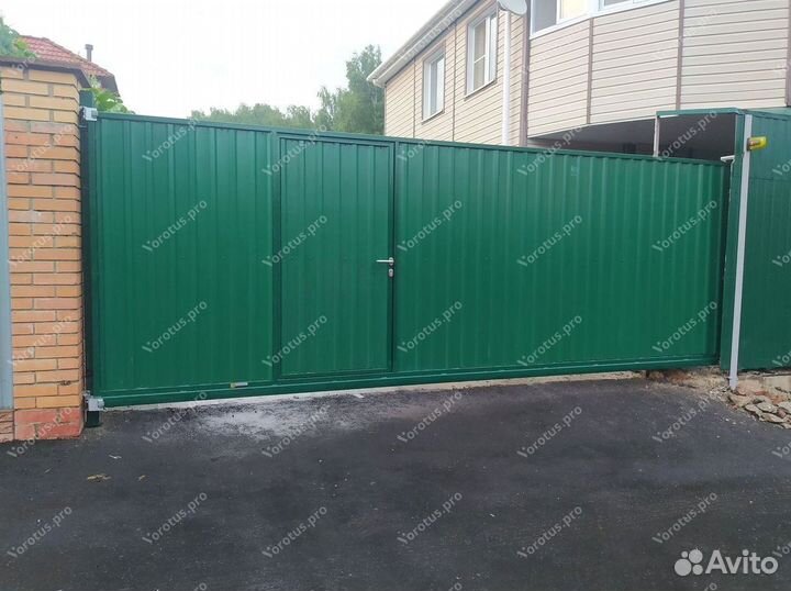 Готовые ворота откатные