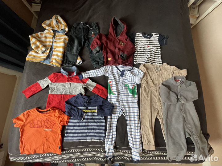 Пакет одежды для мальчика, 80