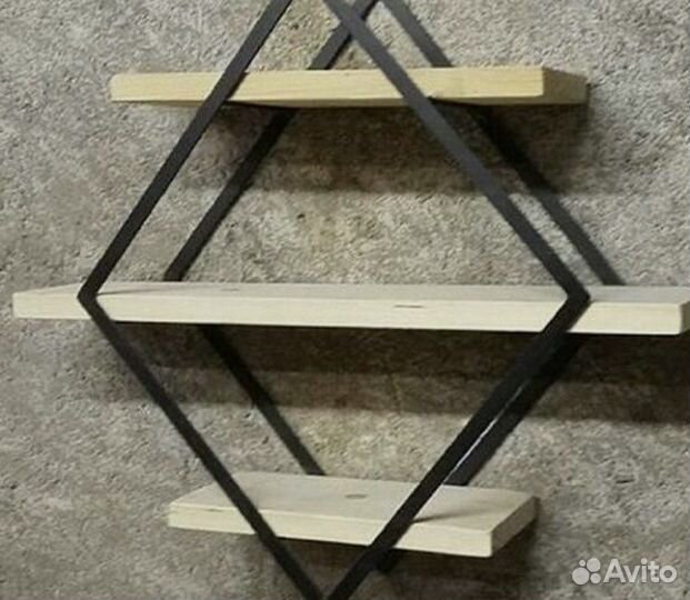 Полка настенная навесная