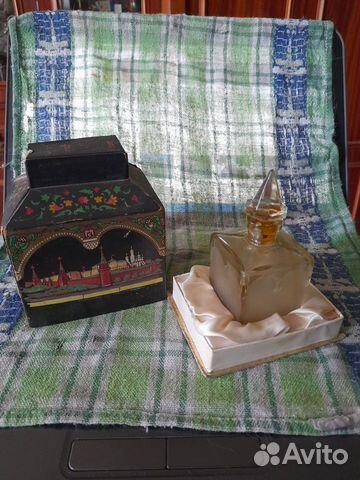 Коробочка и флакон Черный Ларец
