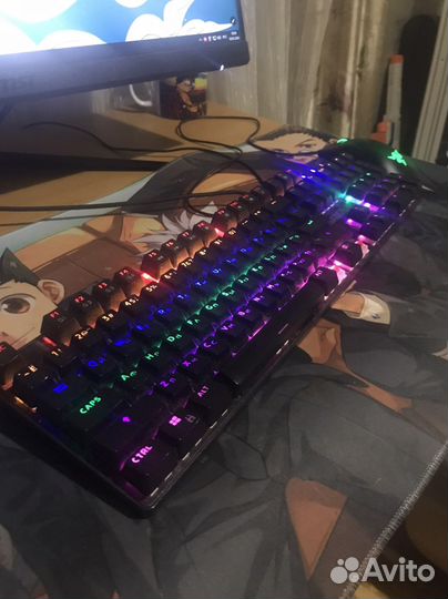 Игровая клавиатура dexp с rgb подсветкой