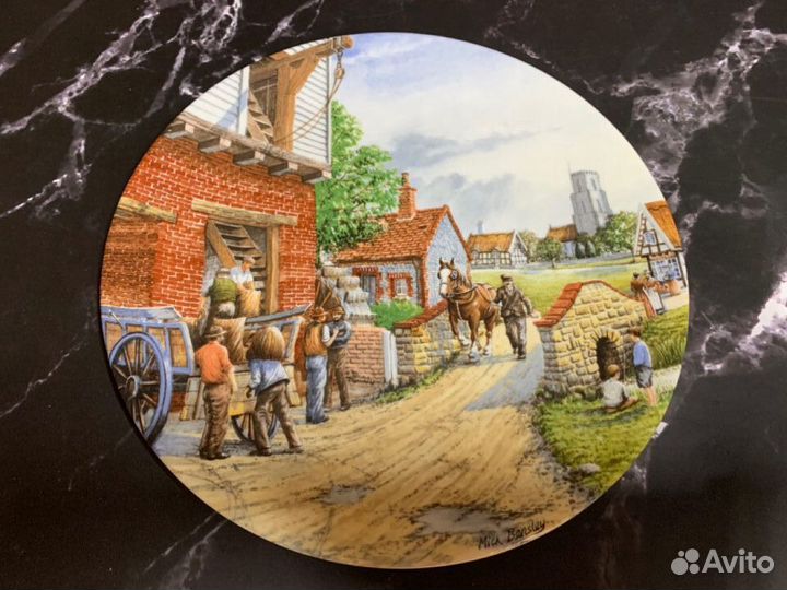 Фарфоровые декор тарелки Royal Doulton лимит серия