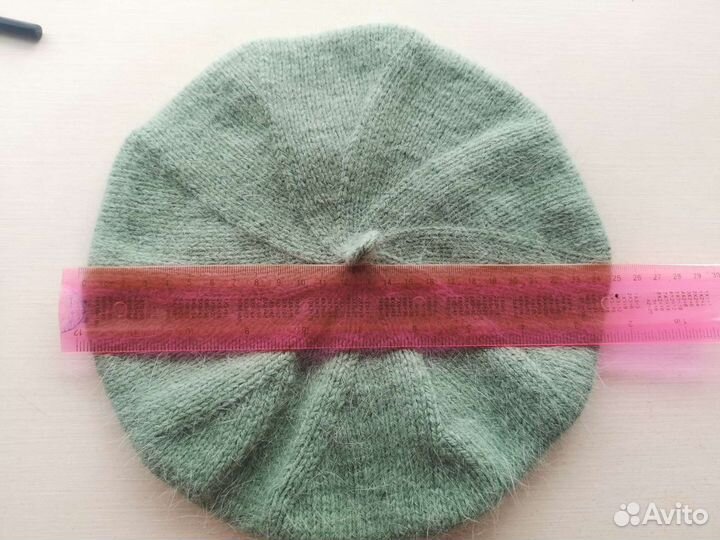 Берет детский из пряжи 
