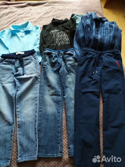 Вещи пакетом для мальчика 128