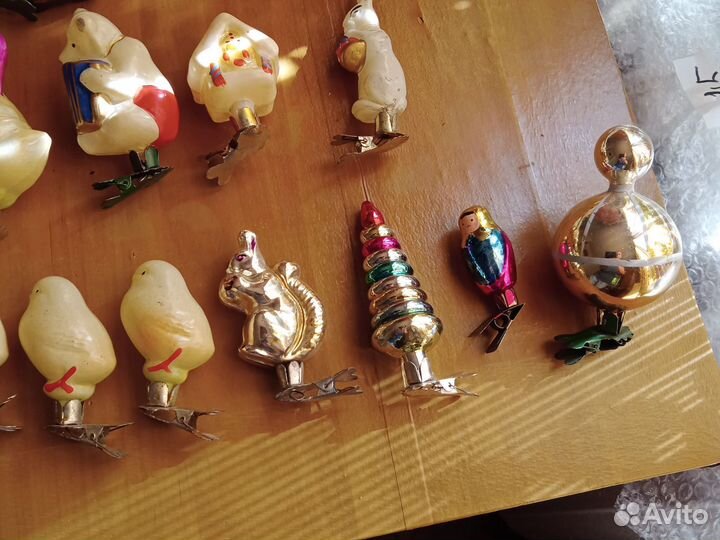 Елочные игрушки СССР