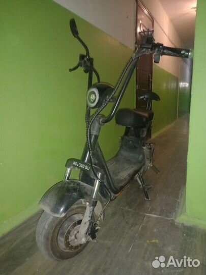 Электросамокат WO long GU C 2 PRO + В подарок шлем