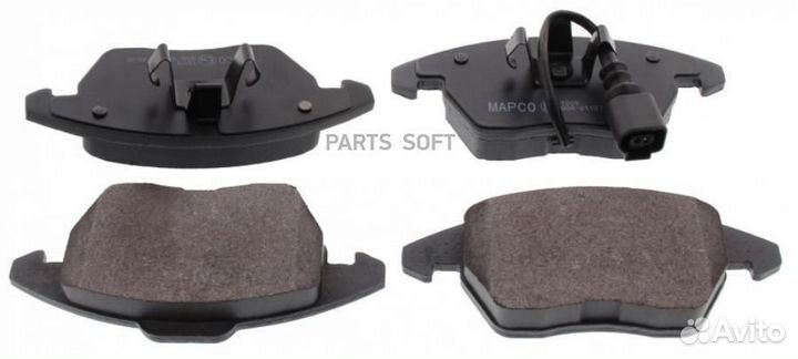 Mapco 6695 Комплект тормозных колодок, диско