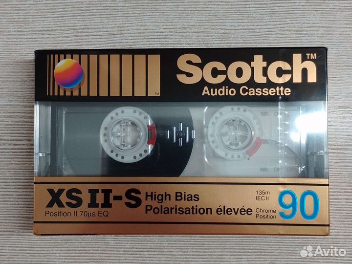 Аудиокассета Scotch XS II-S 90
