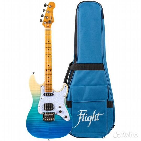 Электроукулеле Flight Pathfinder Tenor TBL